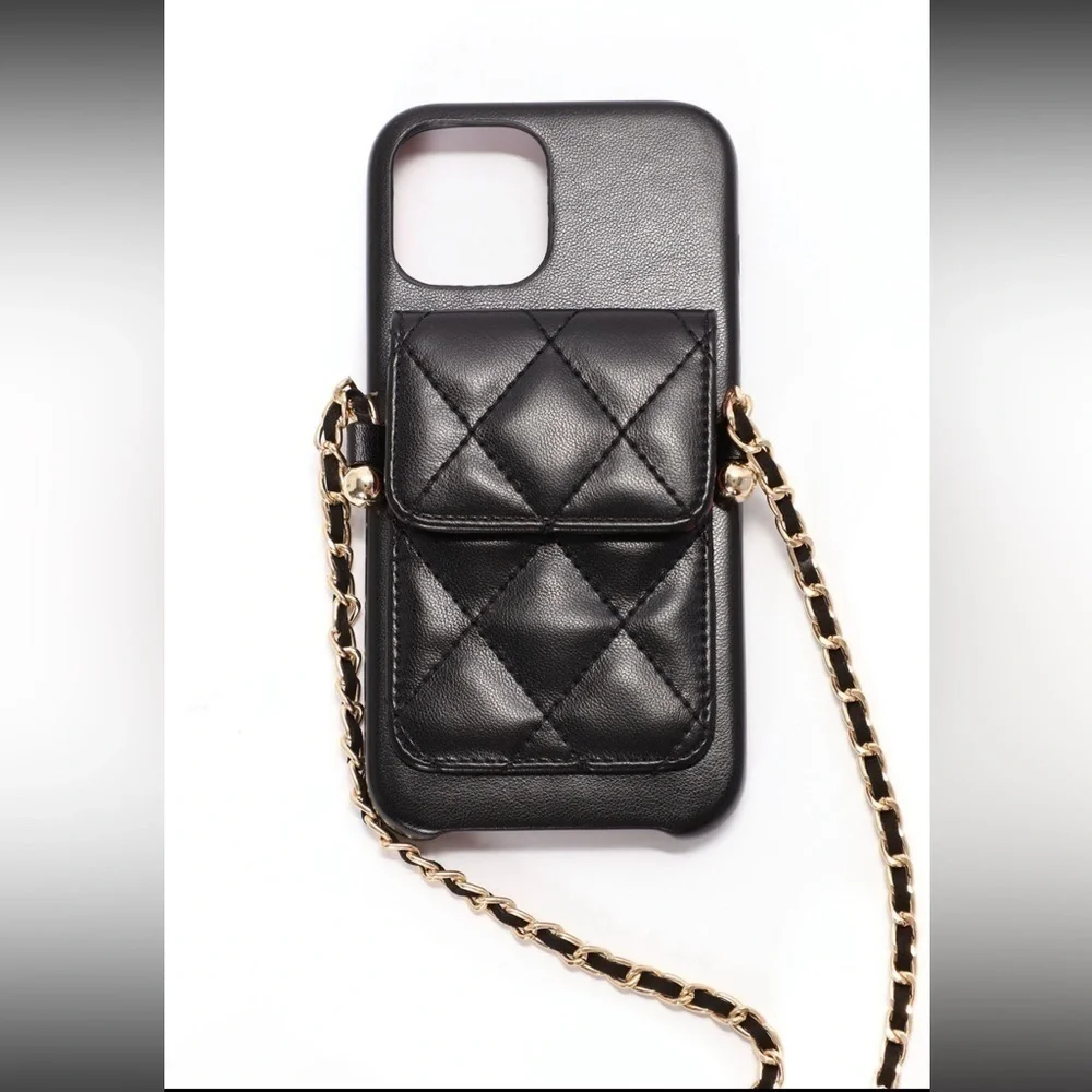 BIN#2 - iPhone 12 Pro Max Phone Case Black FASHION NOVA